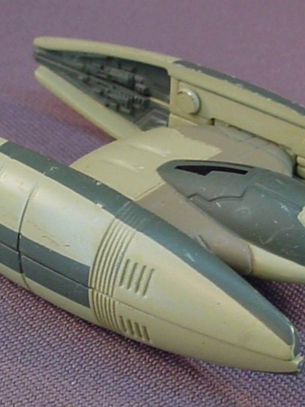 Star Wars Micro Machines Trade Federation Droid Starfighter, Diecast Metal, 1998